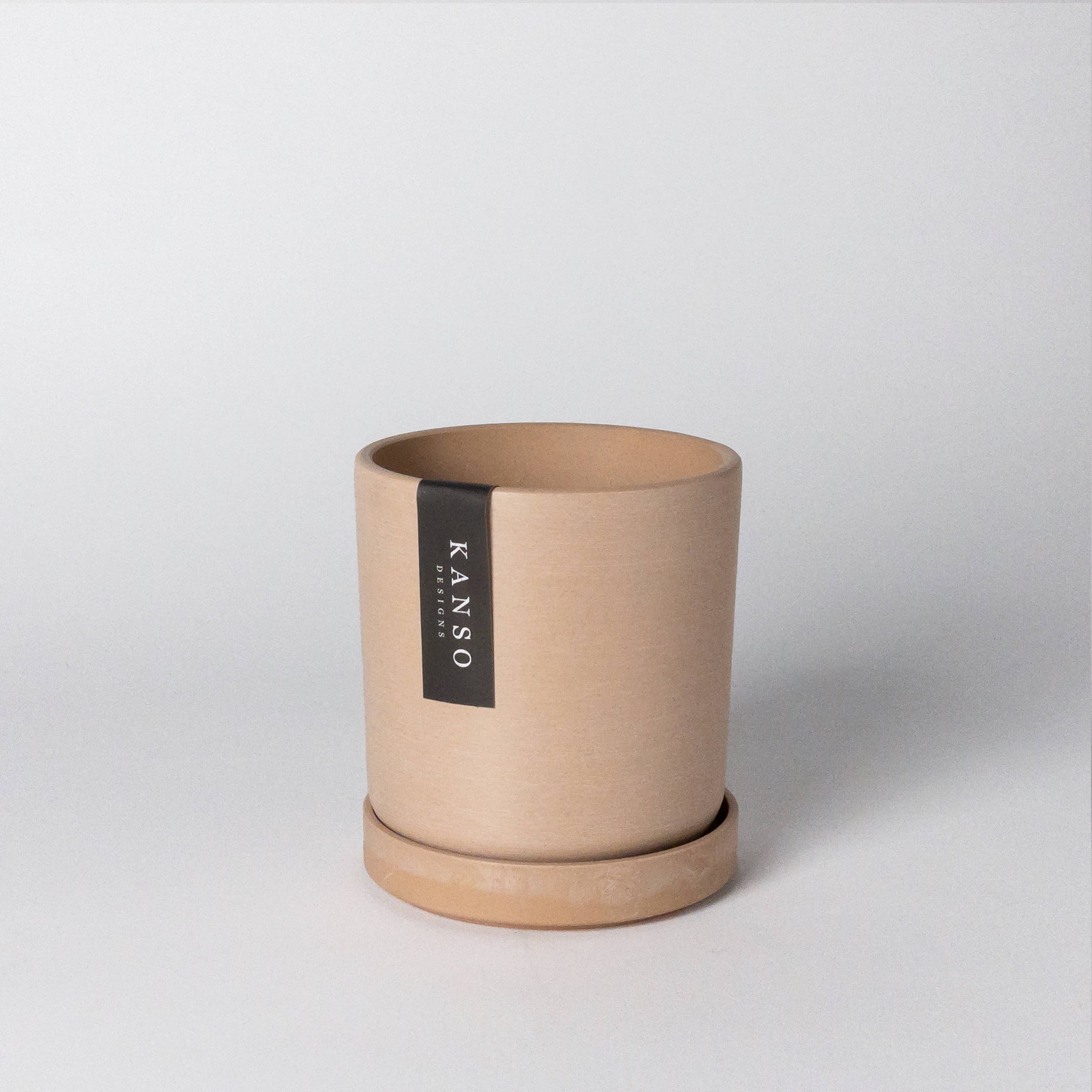 Dusted Clay - 4" Signature Planters & Saucer
