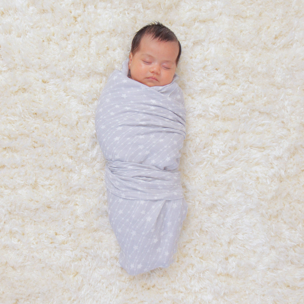 Muslin Swaddle Blankets, Pack of 4: Pink