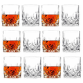 Crystal Cut Old Fashioned Whiskey Glasses 10oz (1pc)
